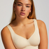 HKMX Soutien-gorge de sport The All Star Maintien niveau 2, Beige