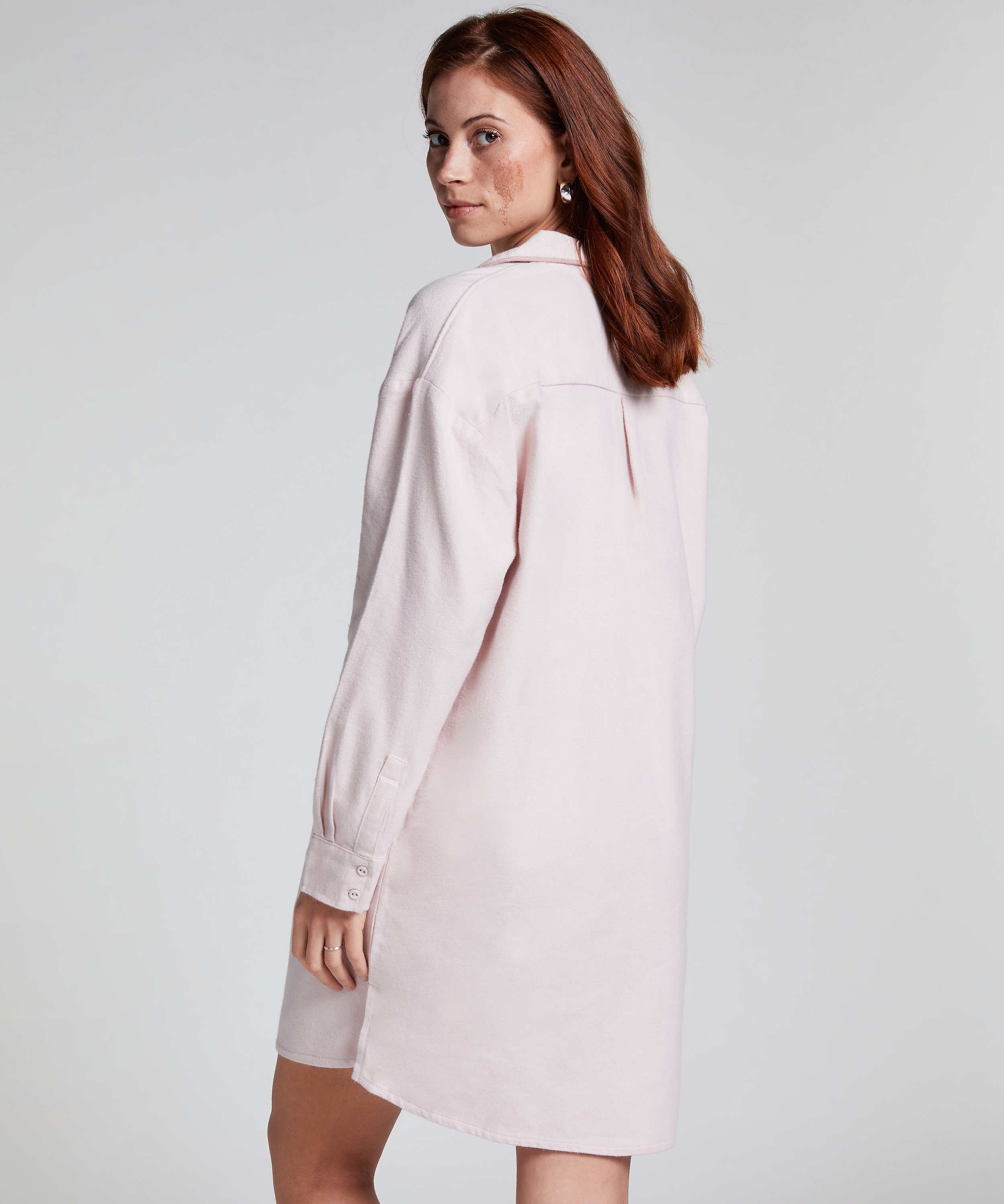 Chemise de nuit Flanel, Violet, main