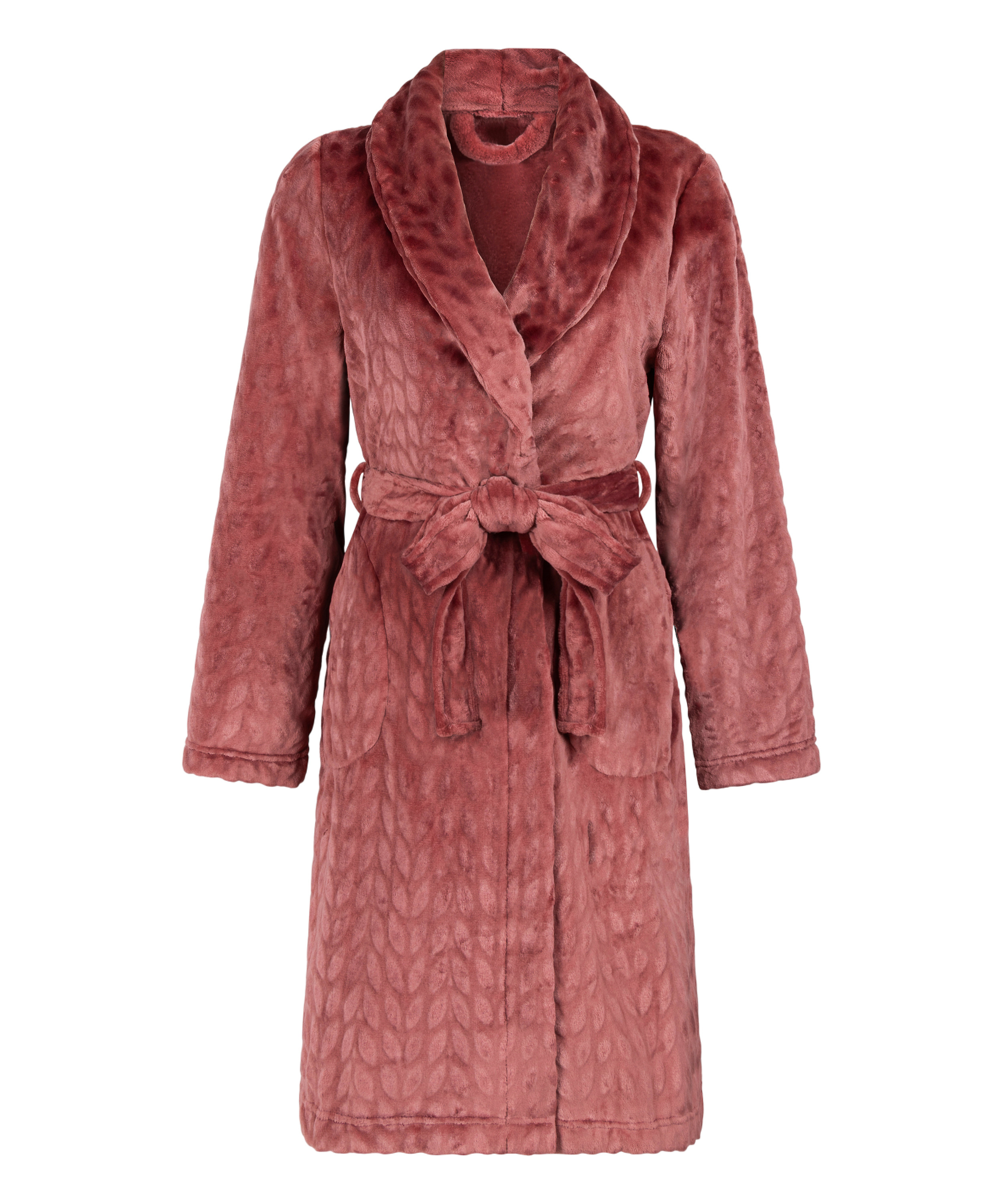 Peignoir Fleece, Violet, main