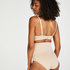Slip raffermissant taille haute, Beige