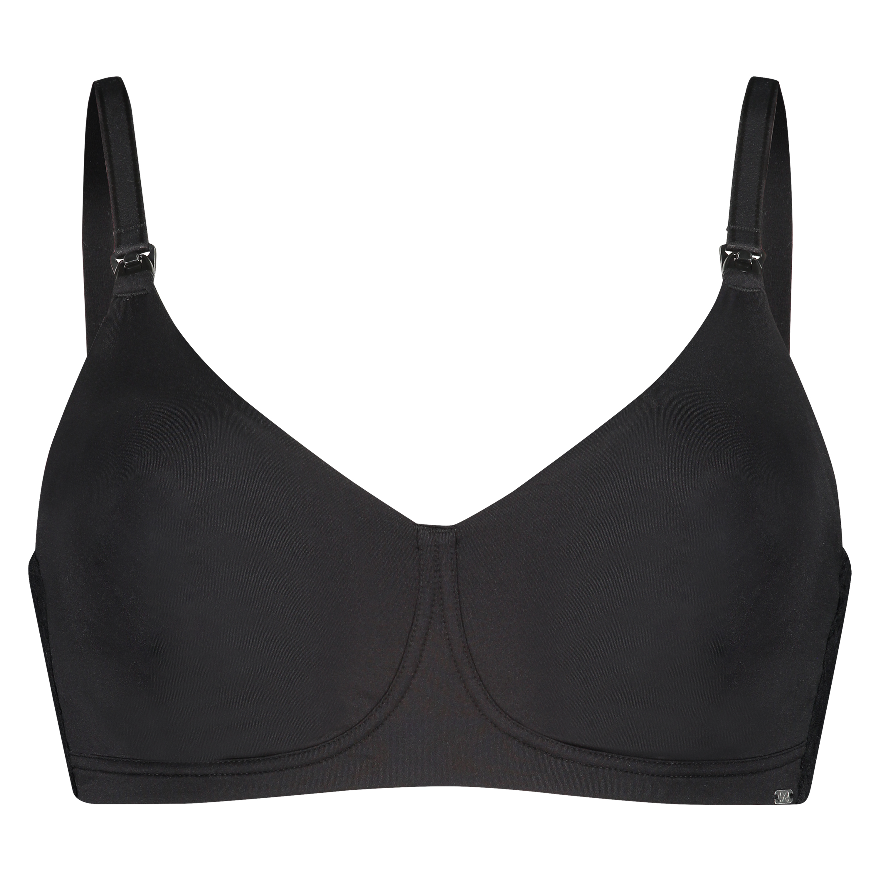 Soutien-gorge d’allaitement non-préformé Alisa, Noir, main