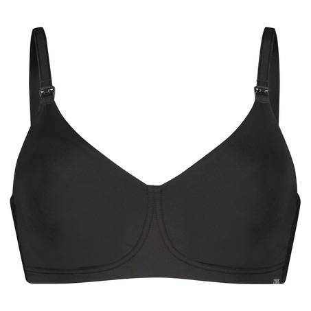 Soutien-gorge d’allaitement non-préformé Alisa, Noir