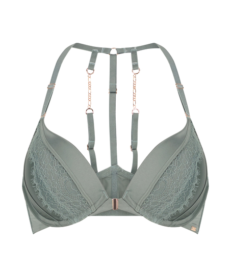 Soutien-gorge push-up &agrave; armatures pr&eacute;form&eacute; Nicole, Vert