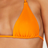 Haut de bikini triangle Doha, Orange