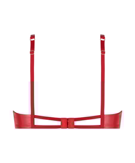 Soutien-gorge à armatures non-préformé sans bonnet Wilde, Rouge