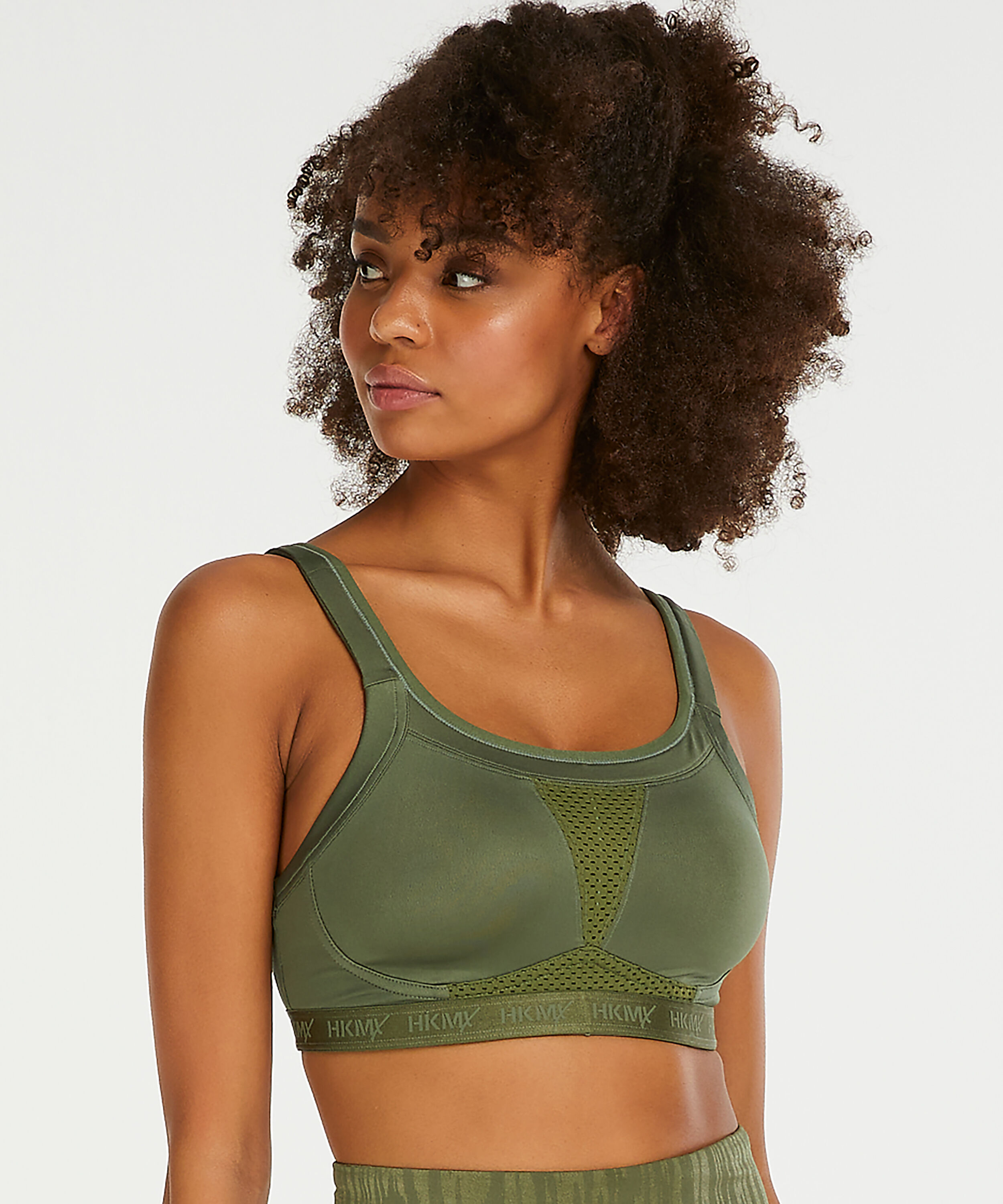 Soutien-gorge de sport HKMX The Elite Level 3, Vert