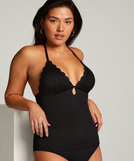 Tankini galbant, Noir