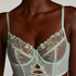Soutien-gorge longline à armatures non préformé Lillia, Vert