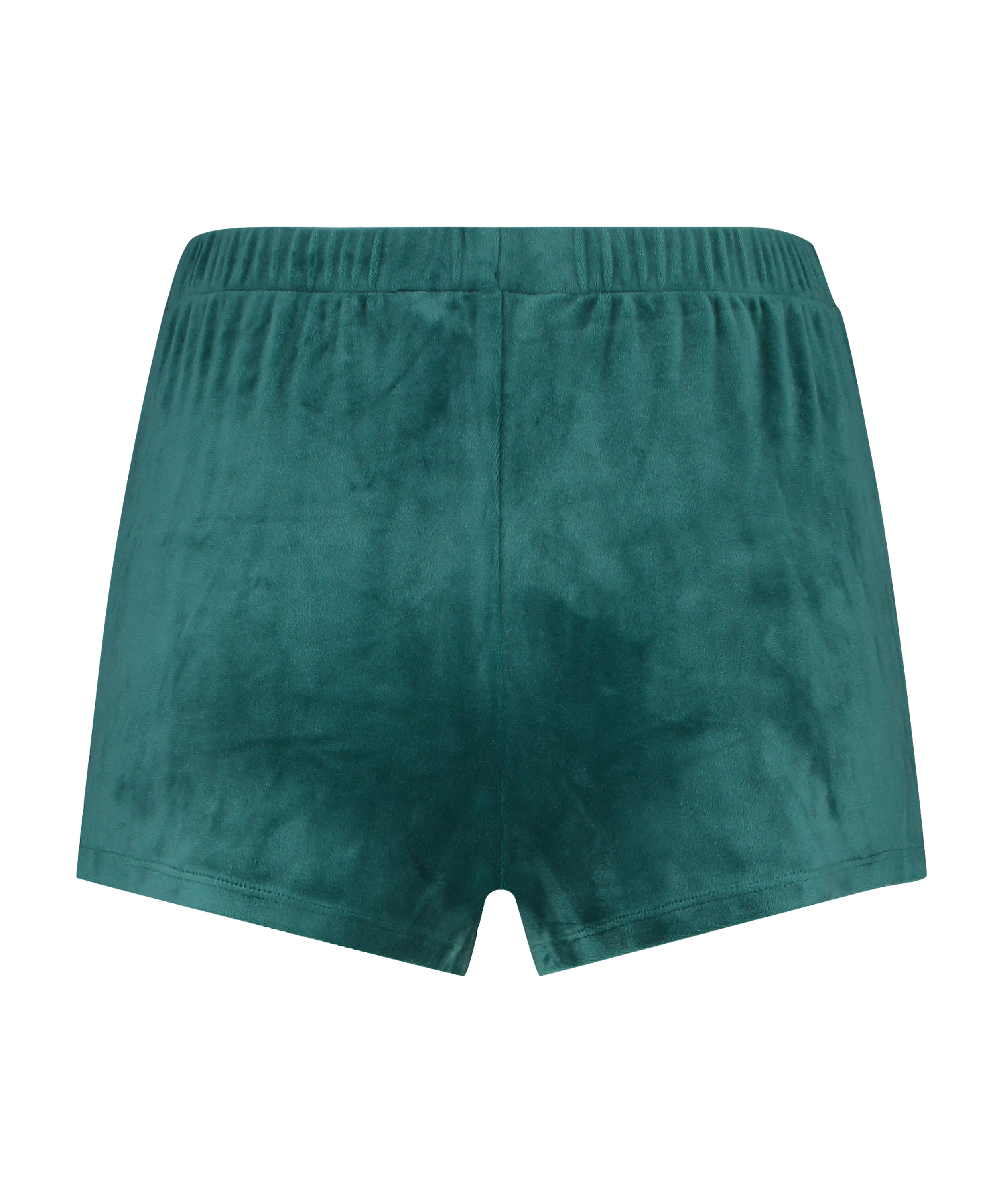 Short Velours, Vert, main