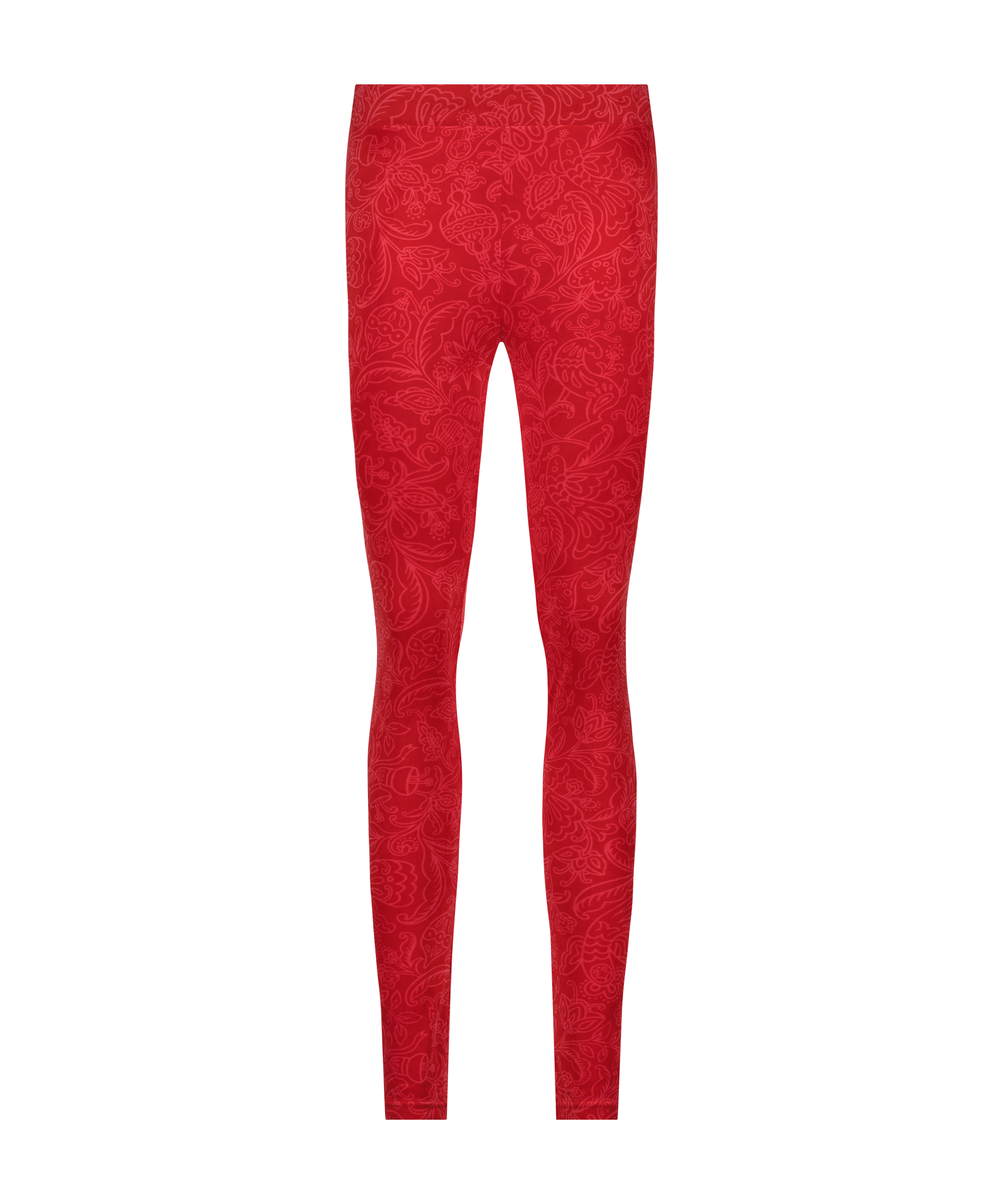 Legging en velours, Rouge, main