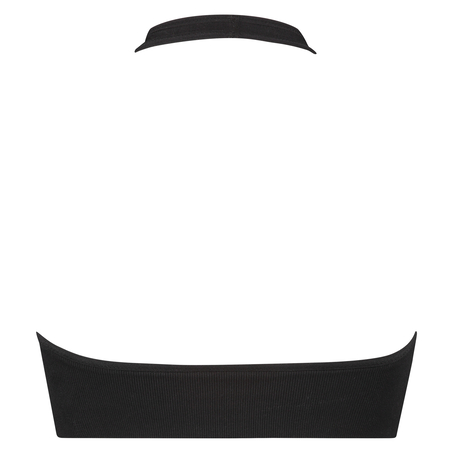 Brassière haltère sans couture, Noir