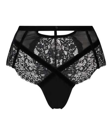 String taille haute Raine, Noir