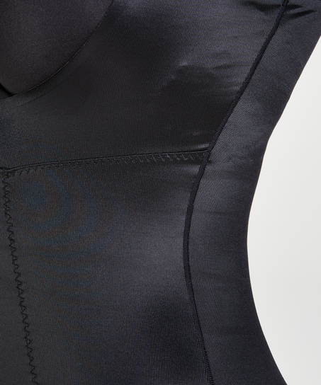 Robe sculptante en dentelle scuba - Level 3, Noir