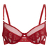 Soutien-gorge à armatures non-préformé Sable, Rouge