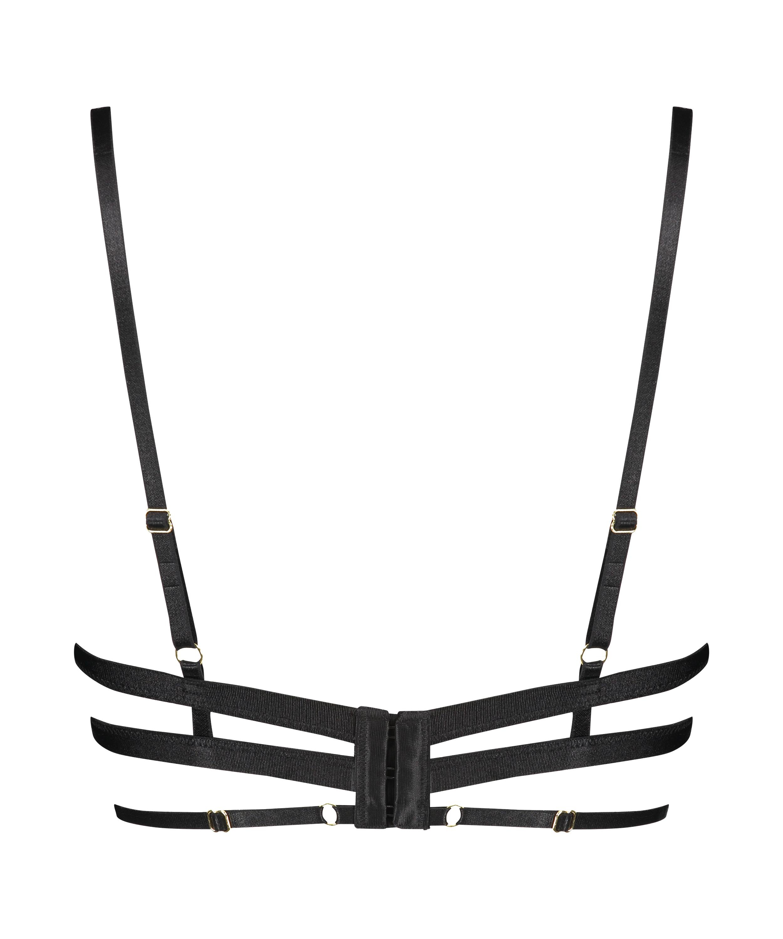 Soutien-gorge à armatures non-préformé Piper, Noir, main