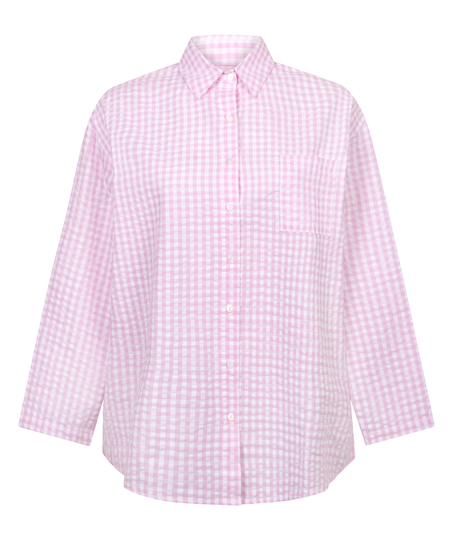 Haut de pyjama en Coton, Rose