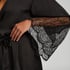 Kimono Lace Satin, Noir