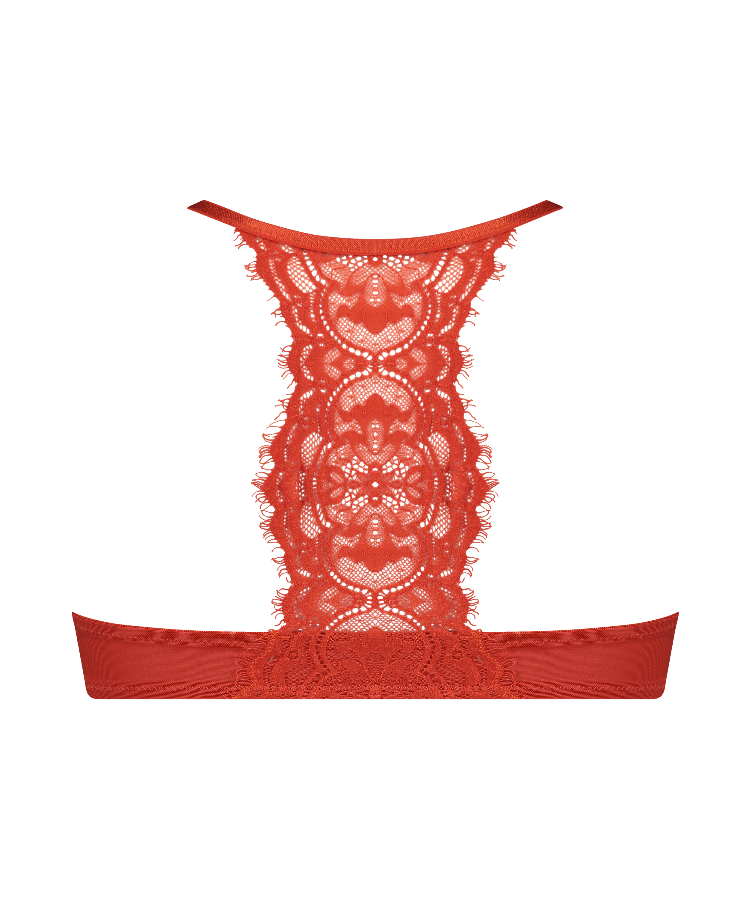 Soutien-gorge rembourré à armatures Kat, Rouge, main