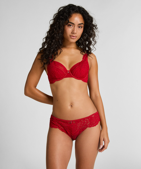 Soutien-gorge à armatures non-rembourré Whitney, Rouge