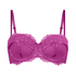 Soutien-gorge à armatures préformé sans bretelles Daisy, Rose