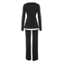 Pyjama set Pam, Noir