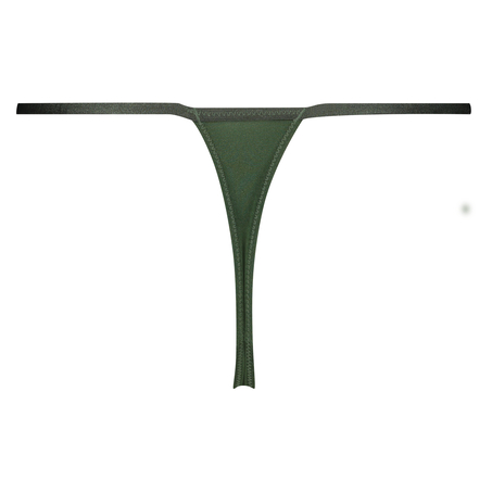 Tanga string Rose, Vert