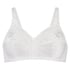 Soutien-gorge sans armatures non-préformé Sara, Blanc