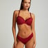 Slip br&eacute;silien Lola, Rouge
