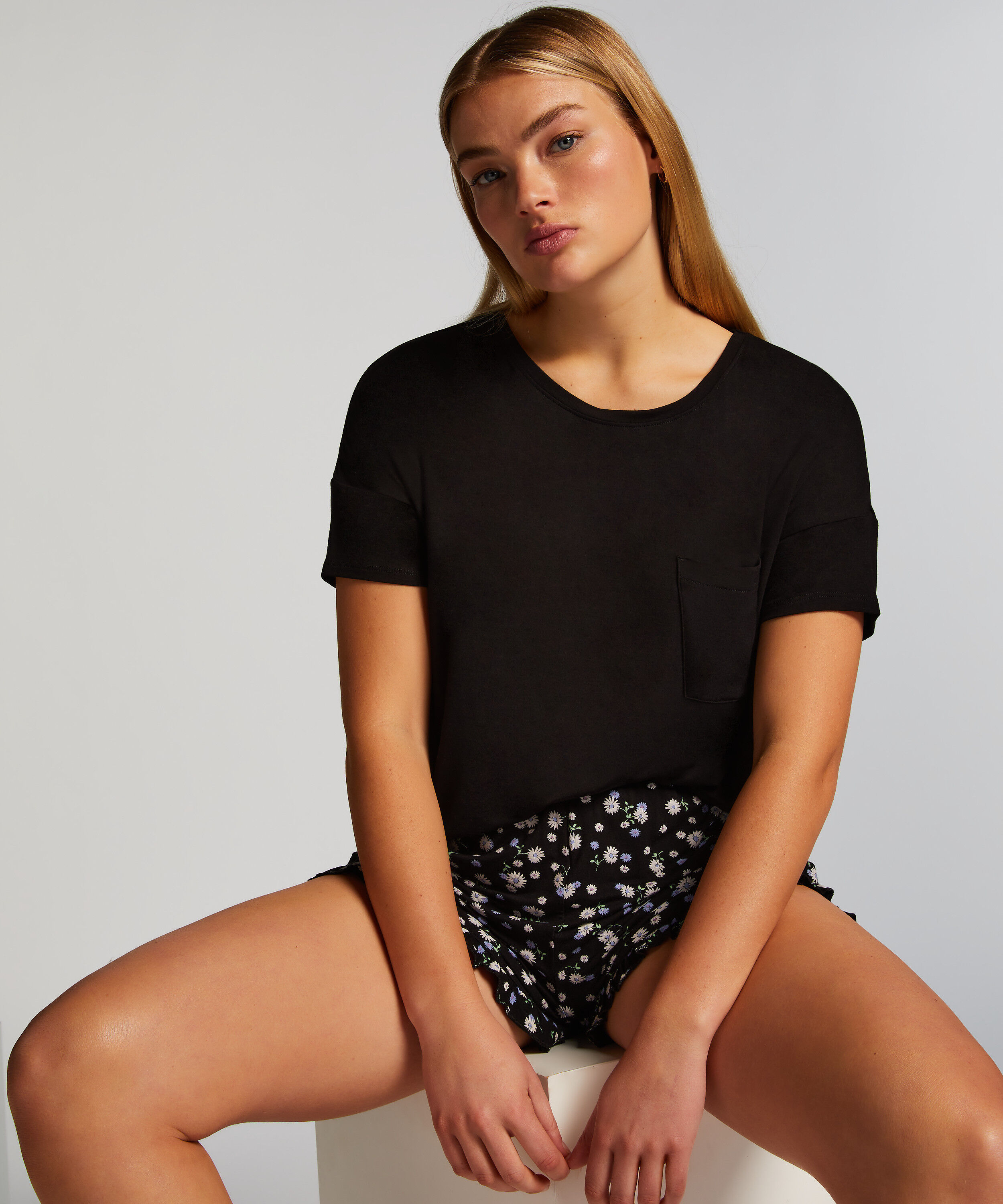 Ensemble de pyjama, Noir