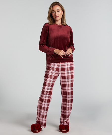 Ensemble pyjama Velours, Violet