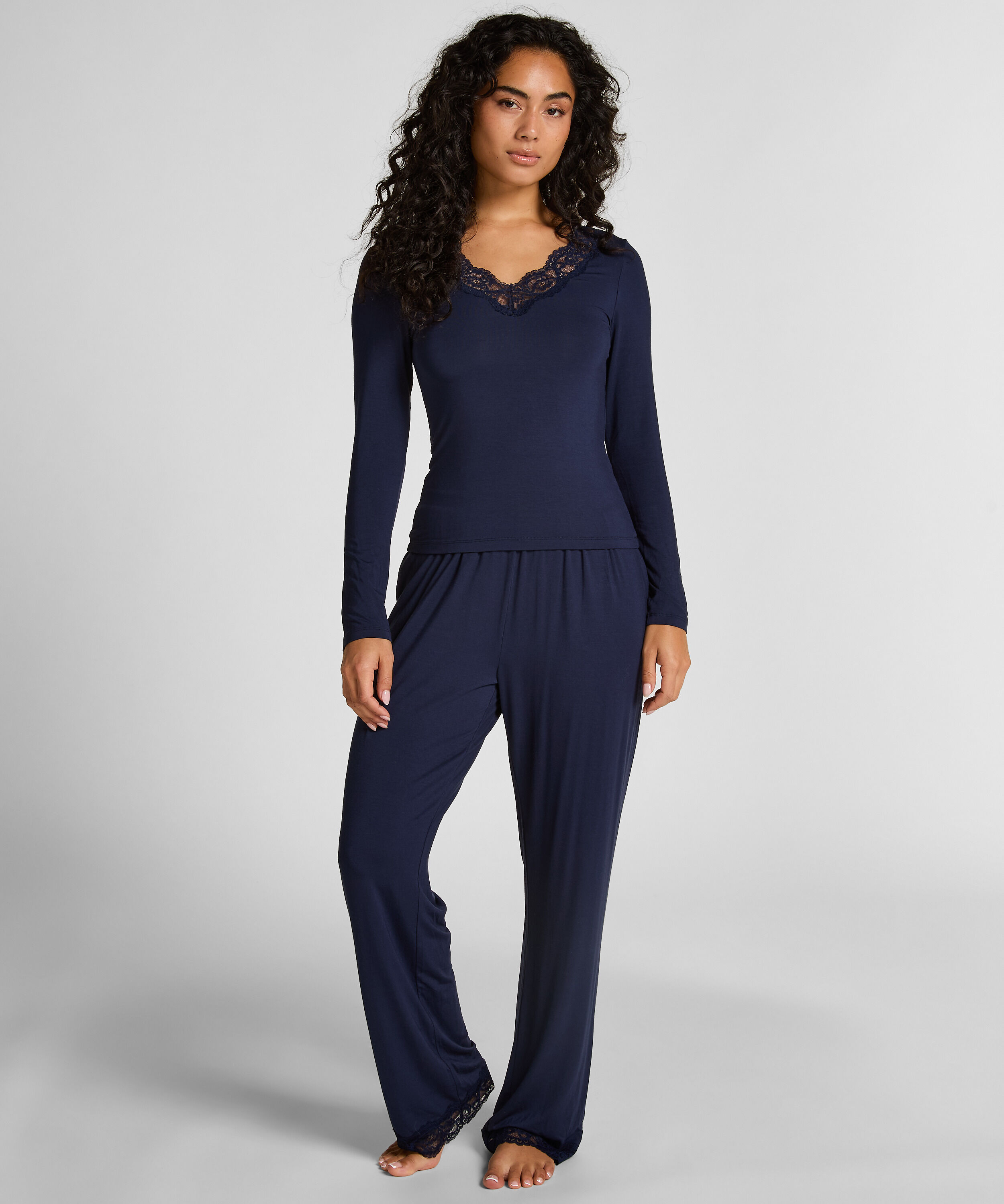 Ensemble de pyjama, Bleu