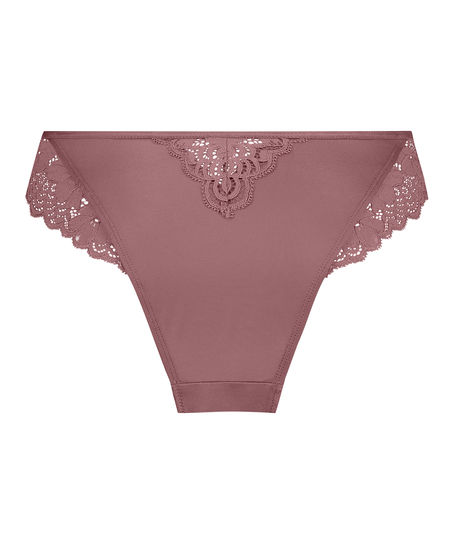 Slip brésilien Lainey, Rose
