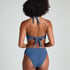 Slip de Bikini Rio Scallop, Bleu