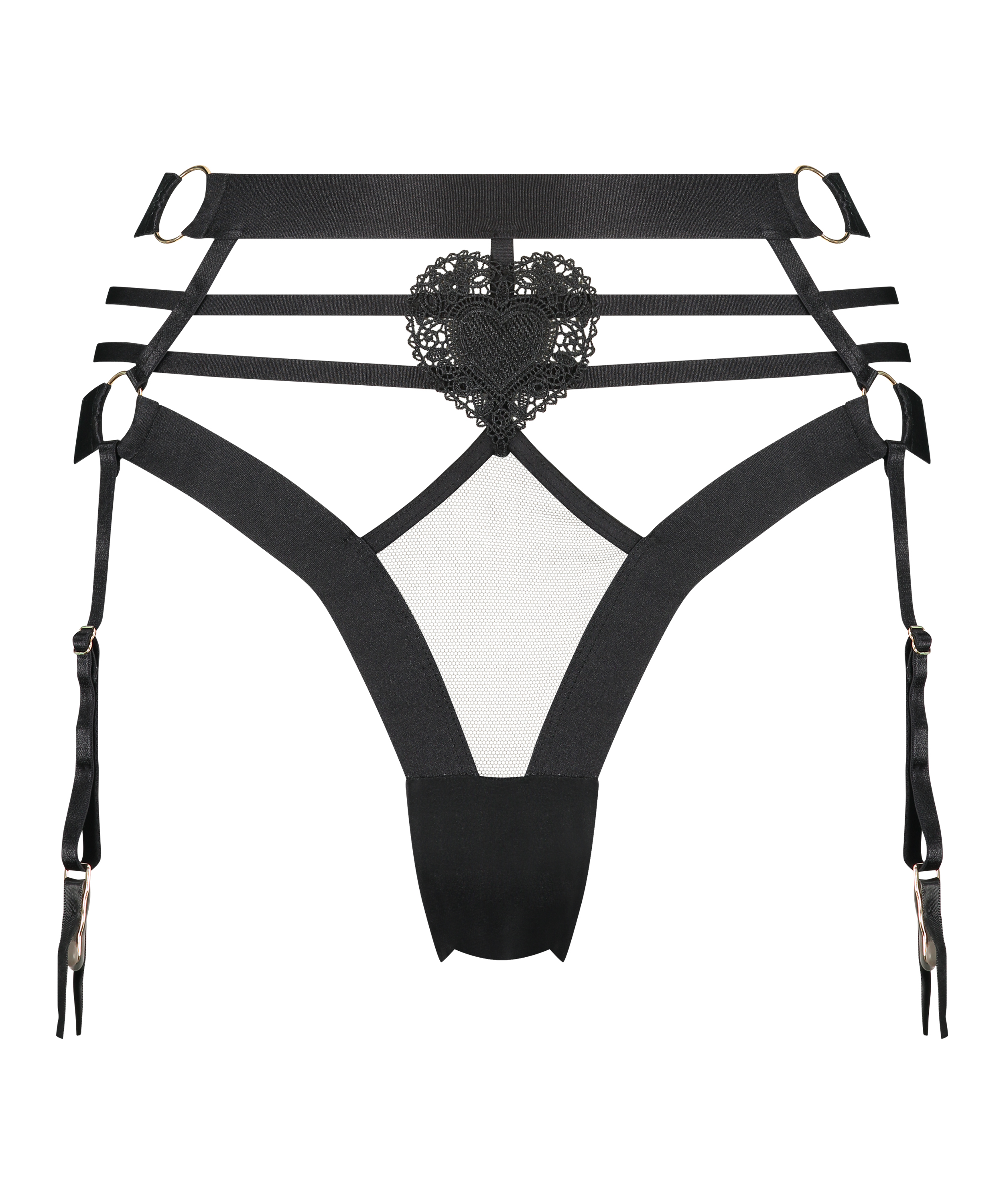 Slip brésilien Casanova, Noir, main