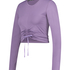 Top de sport manches longues HKMX Aura, Violet