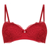 Soutien-gorge à armatures préformé Marine, Rouge
