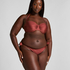 Bas de bikini Dune Cheeky, Rouge