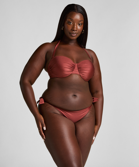 Bas de bikini Dune Cheeky, Rouge