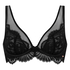 Soutien-gorge à armatures non-rembourré Poppy, Noir