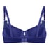 Soutien-gorge à armatures rembourré Grace, Bleu