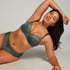 Soutien-gorge &agrave; armatures non-pr&eacute;form&eacute; Sophie, Vert