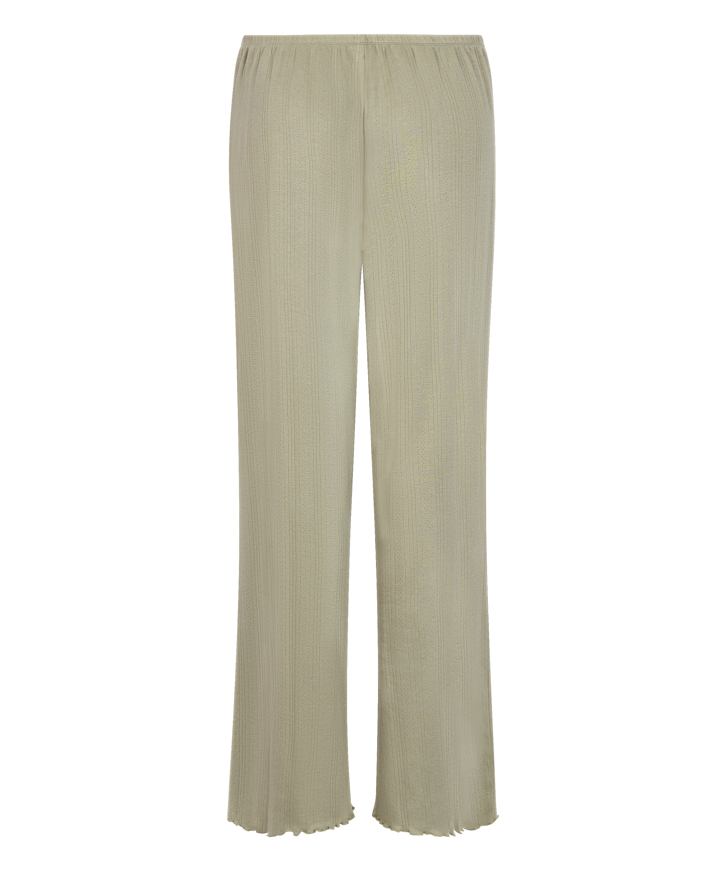 Pyjama Pant Loose Pointelle, Vert, main