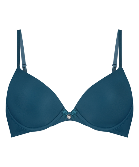 Soutien-gorge à armatures préformé Plunge, Bleu