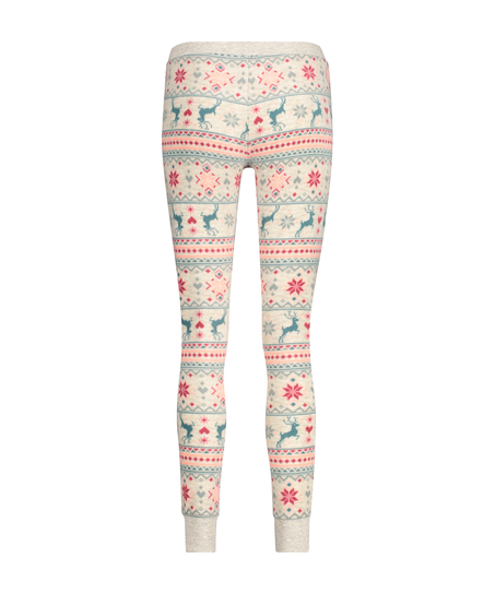 leggings en micro-polaire, Beige