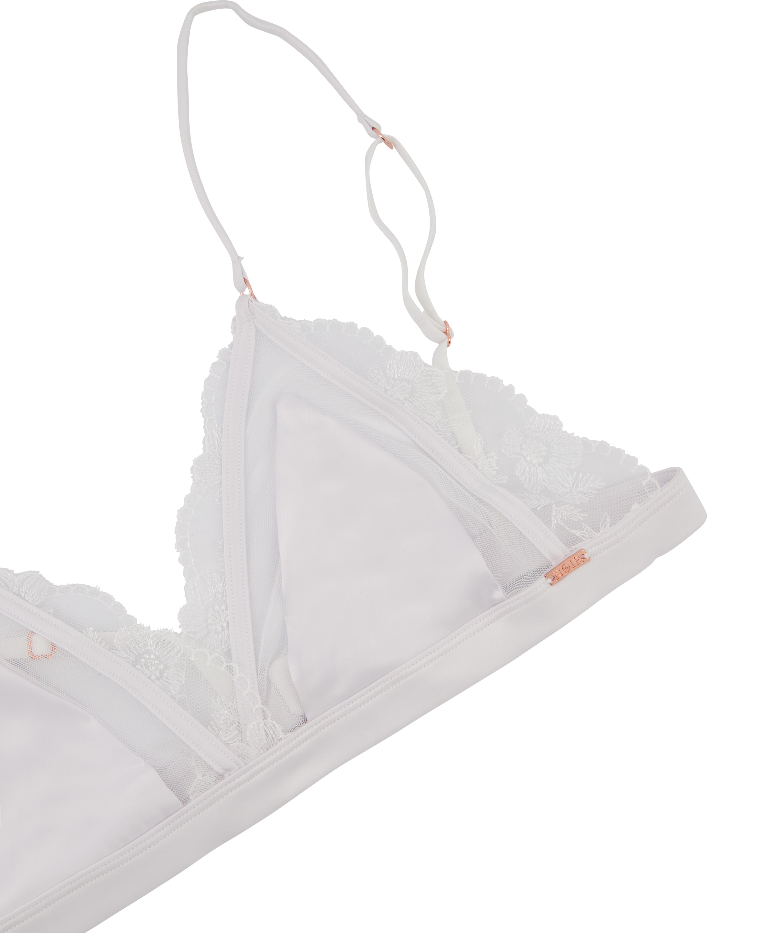 Bralette Celine, Blanc, main