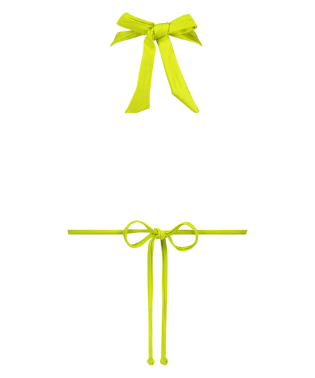 Haut de bikini triangle Luxe Multi Way, Vert