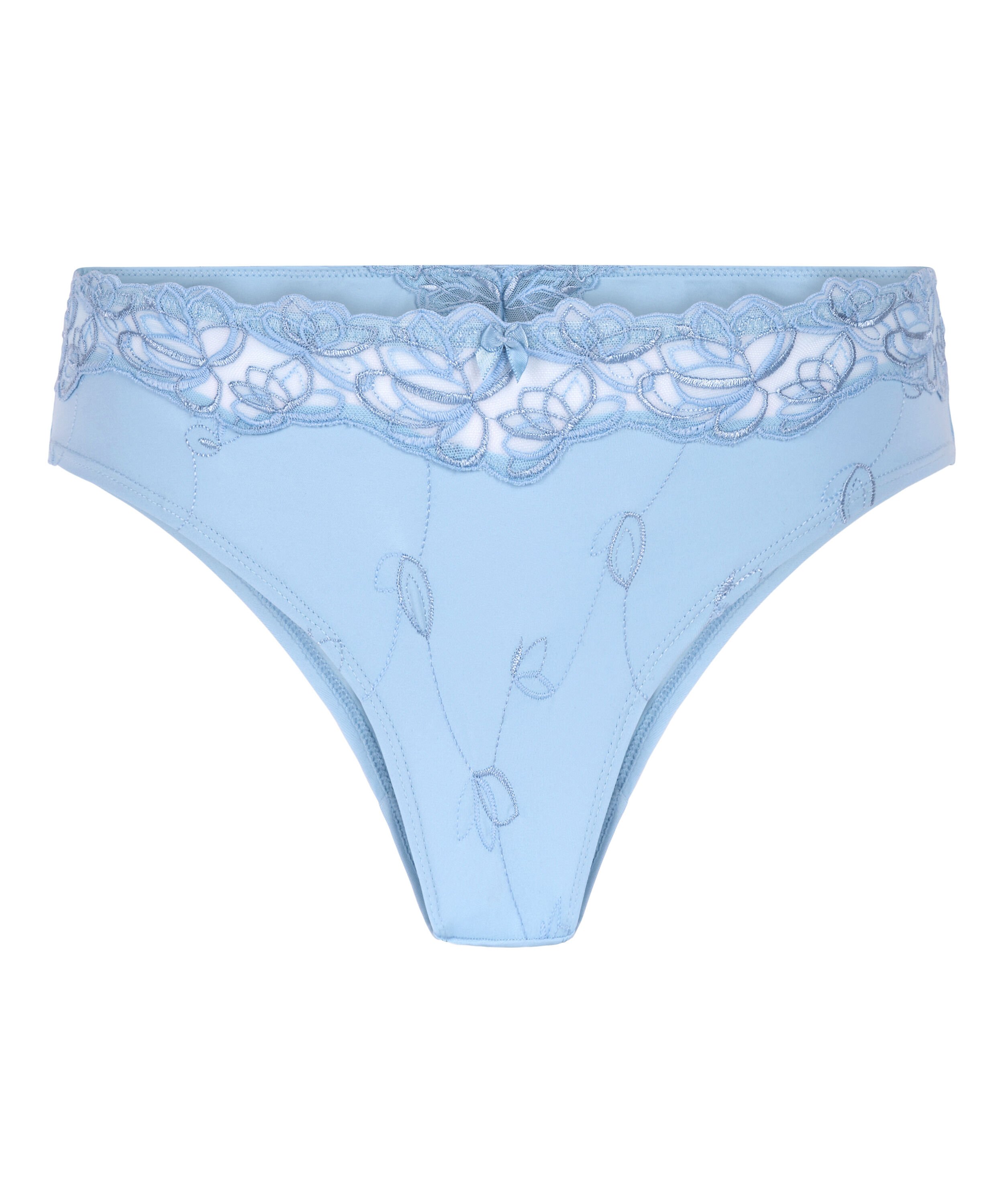Slip br&eacute;silien Diva, Bleu