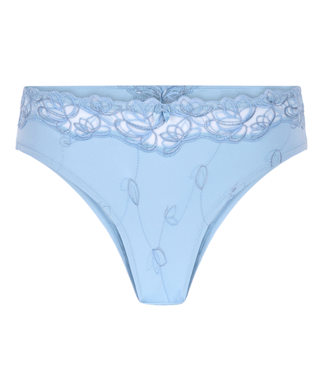 Slip brésilien Diva, Bleu