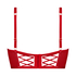 Soutien-gorge à armatures préformé Longline Wilde, Rouge