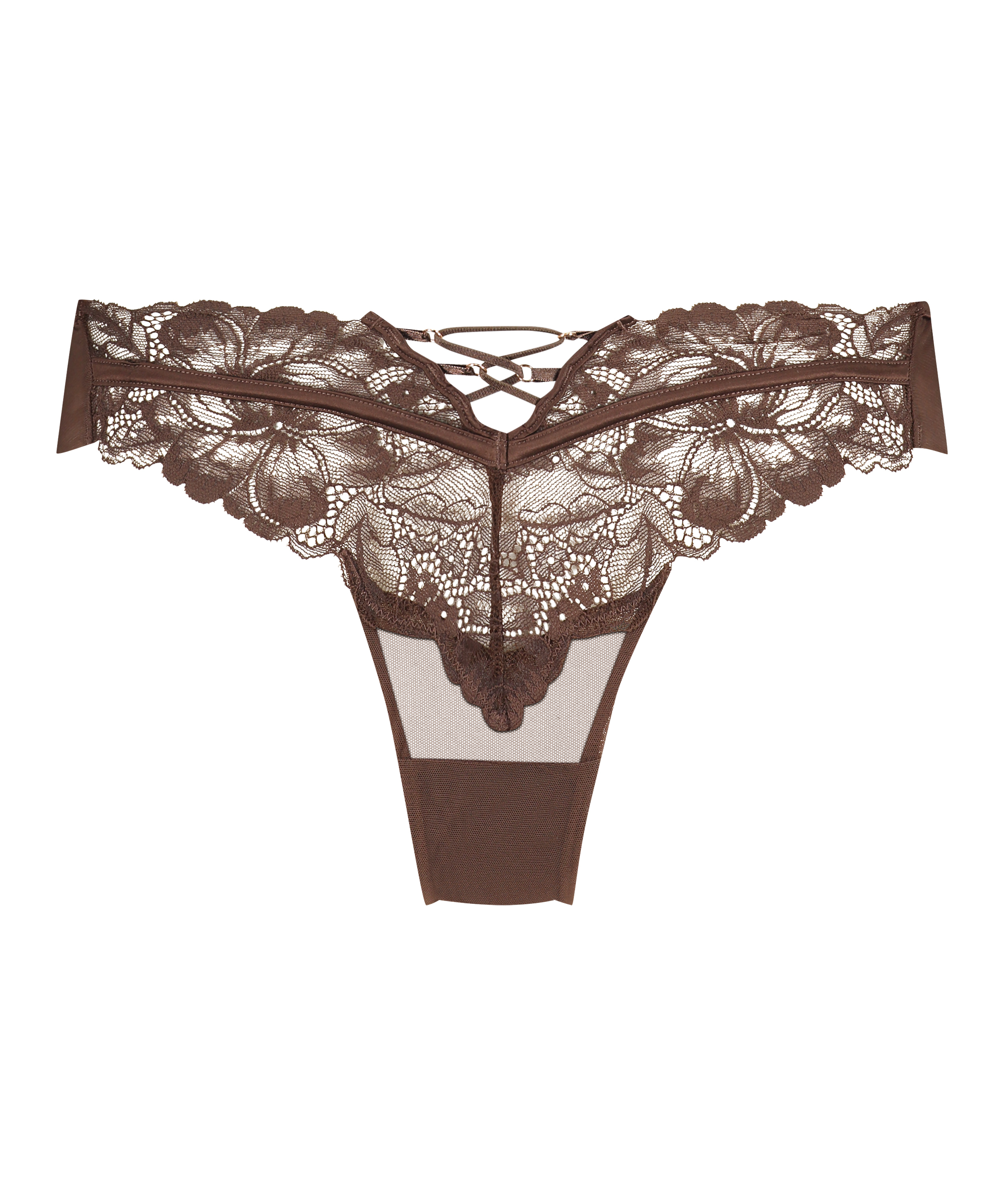Slip brésilien Patrice, marron, main